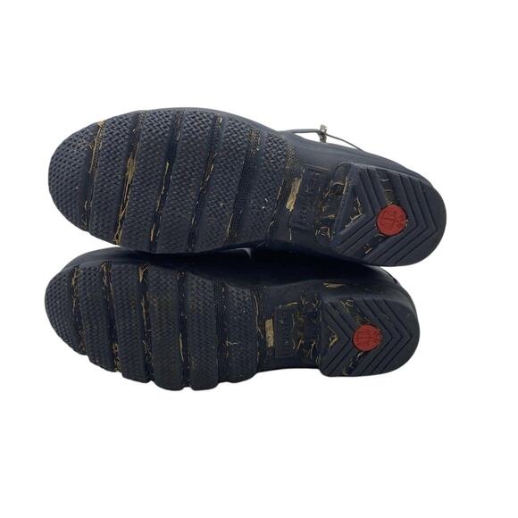 Hunter Short Black Rain Boots Unisex Size 6/7 - Picture 3 of 6